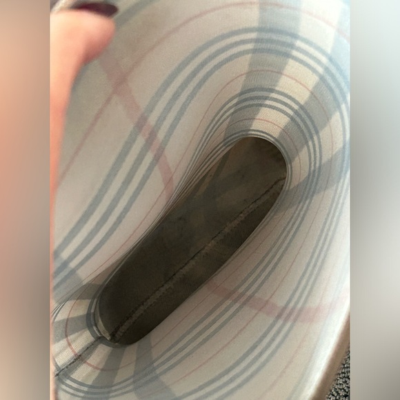 BURBERRY NOVA CHECK RUBBER RAIN BOOTS WOMEN SIZE 8.5/ 39 - Picture 7 of 8